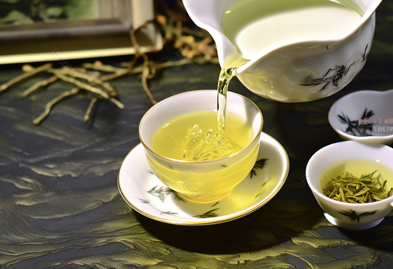 木桌上的茶杯茶汤清澈见底香醇特写摄影图,高清,摄影图,摄影图片,图片大全,摄影图免费下载